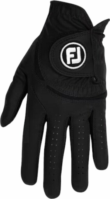 Footjoy Weathersof Golf Black Levá ruka M/L Dámské rukavice Footjoy