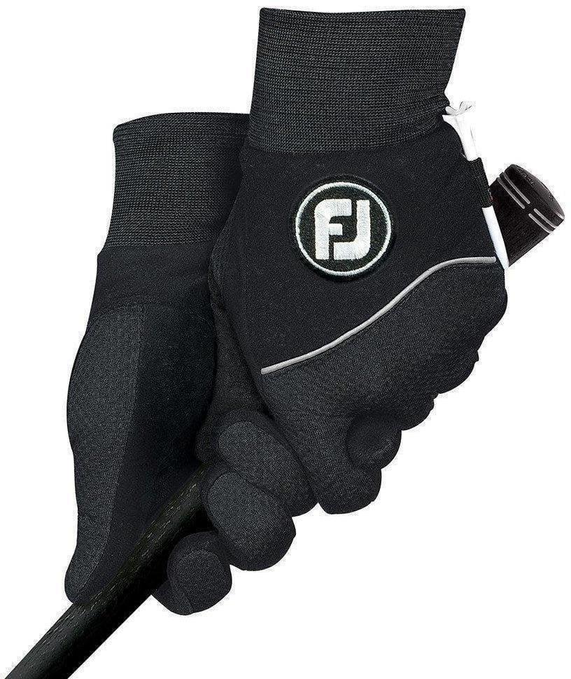 Footjoy WinterSof Black 1 Pár M Pánské rukavice Footjoy