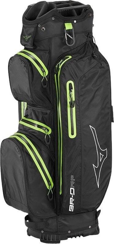 Mizuno BR-DRI 25 Black/Green Cart Bag Mizuno