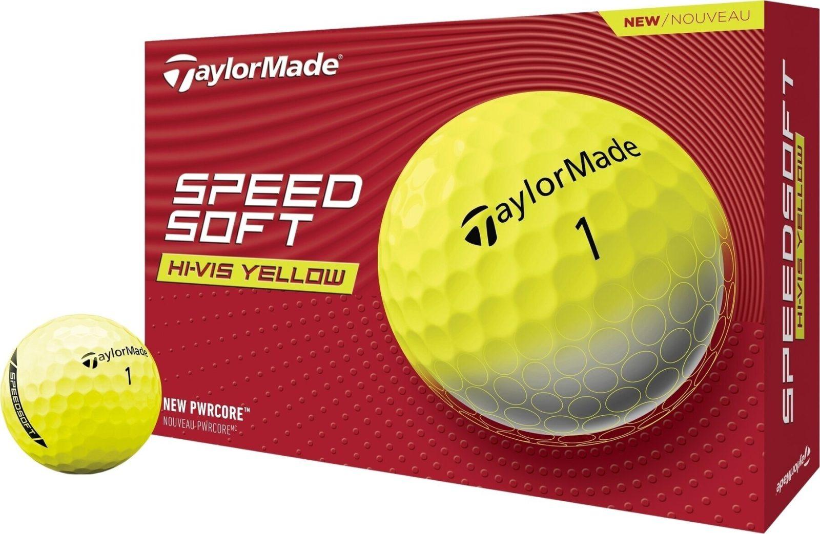 TaylorMade Speed Soft Yellow Golfové míčky TaylorMade