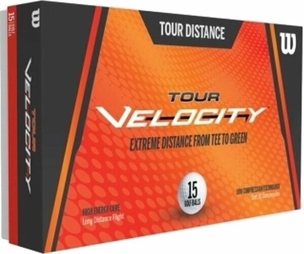 Wilson Staff Tour Velocity Distance Golf Balls White Standard Golfové míčky Wilson Staff