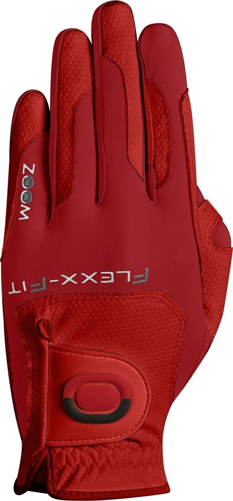Zoom Gloves Weather Style Golf Red Levá ruka UNI Dámské rukavice Zoom Gloves