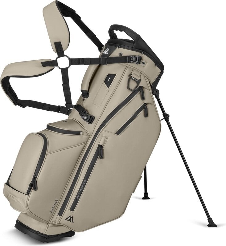 Big Max Dri Lite Hybrid Prime Stand Bag Taupe Big Max