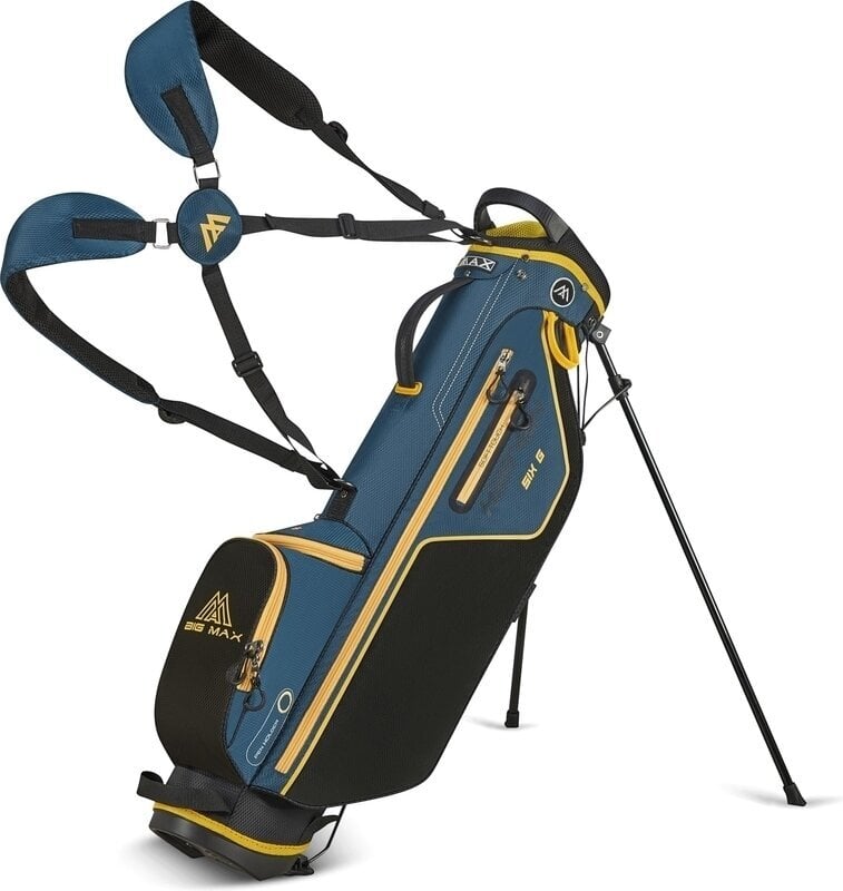 Big Max Heaven Six G Stand Bag Navy/Black/Ray Flower Big Max