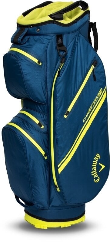Callaway Chase 14 Dry Navy/Fluo Yellow Cart Bag Callaway