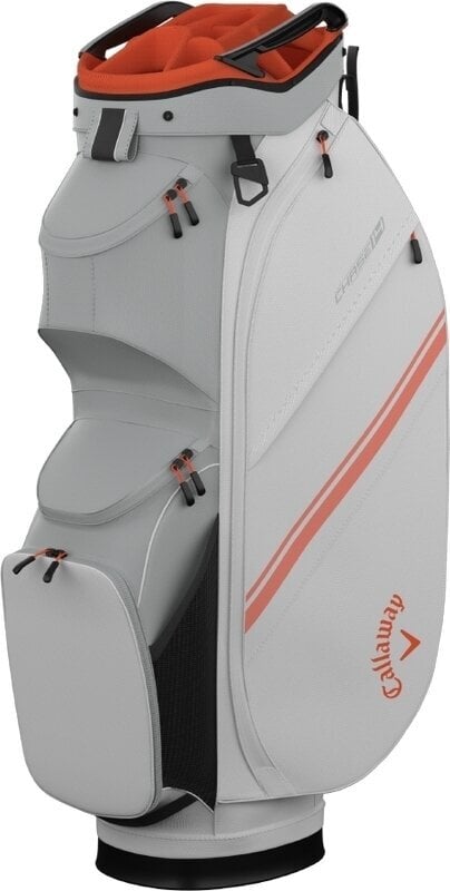 Callaway Chase 14 White/Silver/Orange Cart Bag Callaway