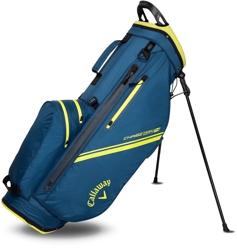 Callaway Chase Dry Stand Bag Navy/Fluo Yellow Callaway
