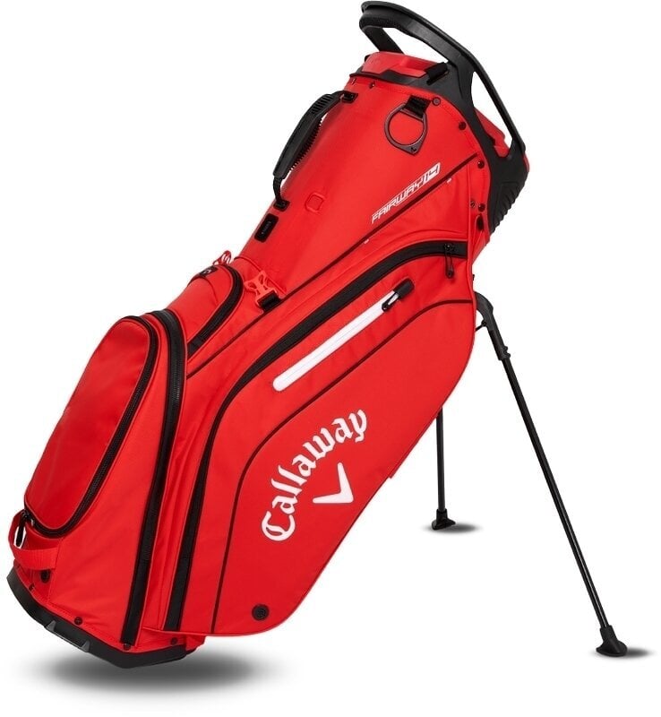 Callaway Fairway 14 Stand Bag Fire Red/Black/White Callaway