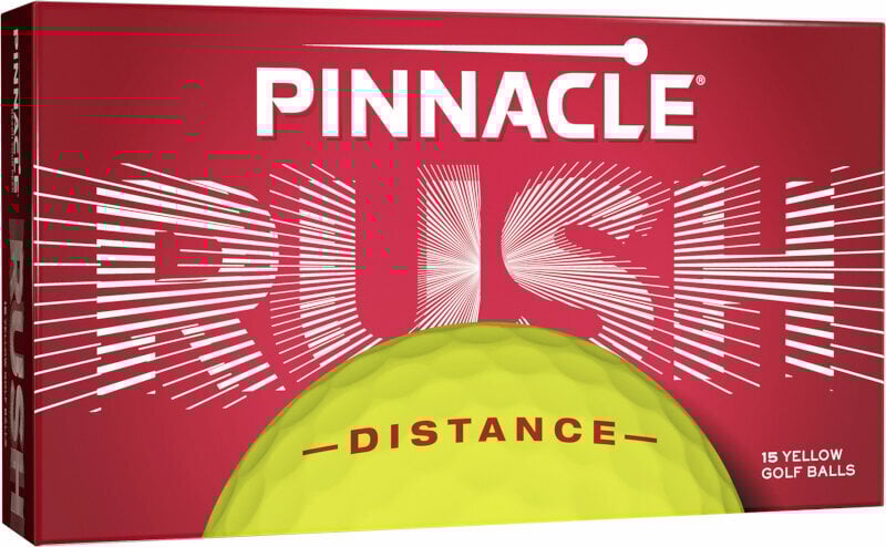 Pinnacle Rush 15 Yellow Golfové míčky Pinnacle