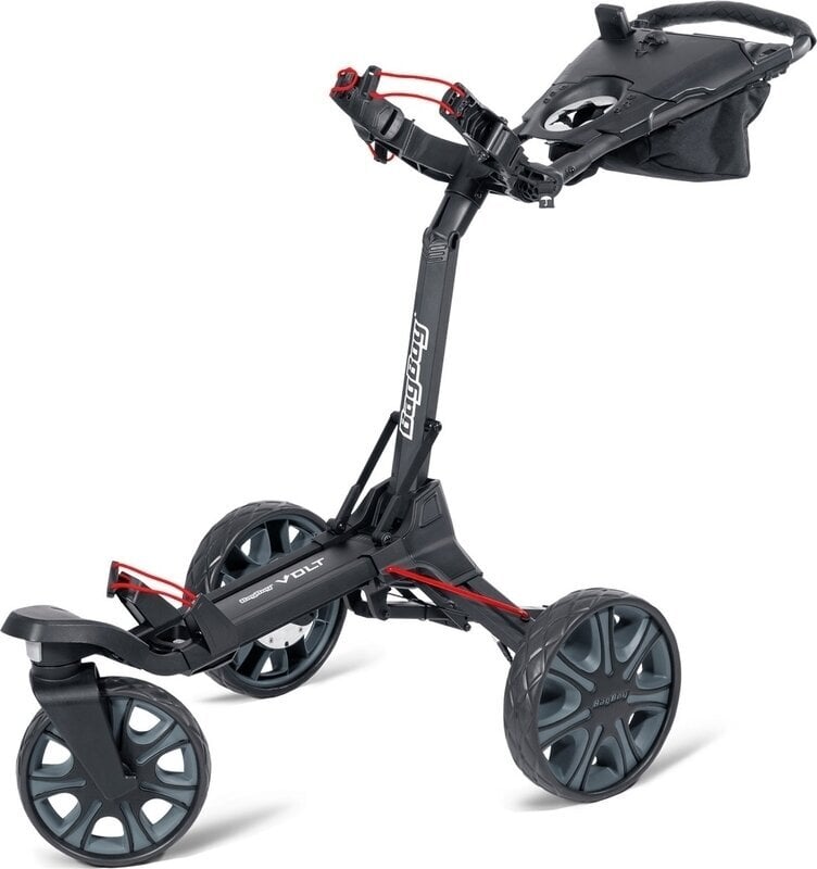 BagBoy Volt Black/Red Elektrický golfový vozík BagBoy