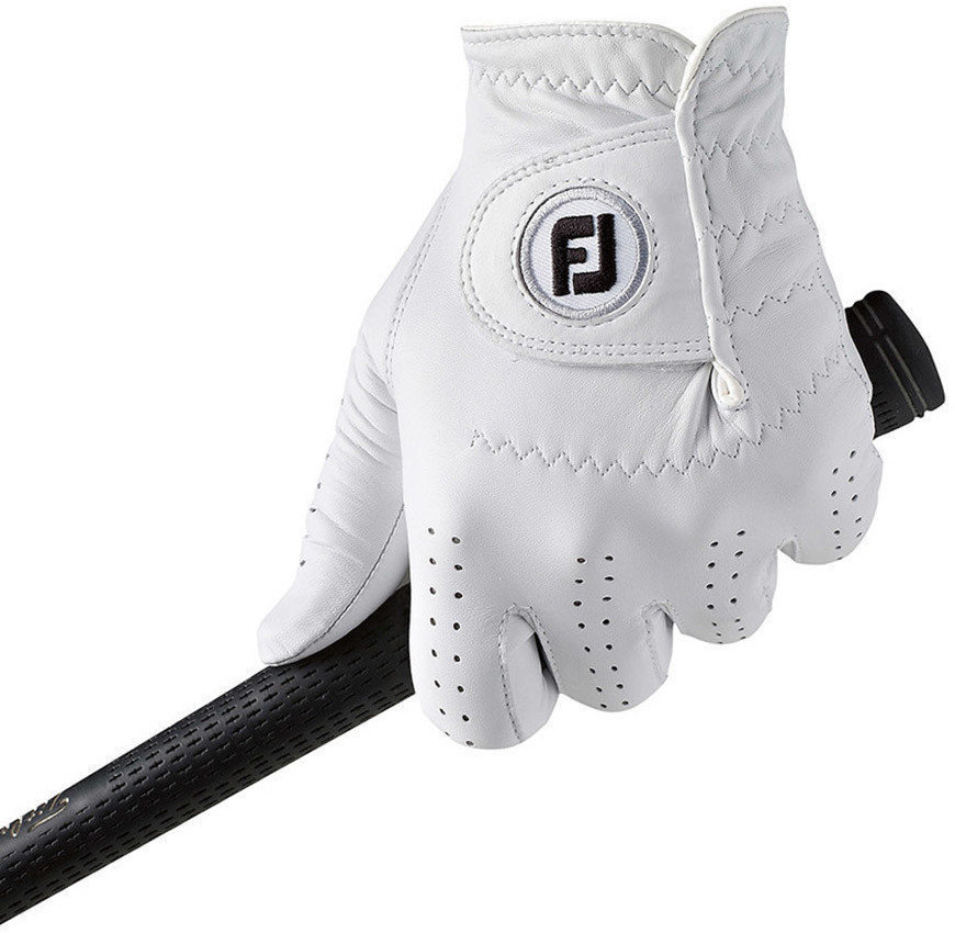 Footjoy CabrettaSof Cadet White Levá ruka M Pánské rukavice Footjoy