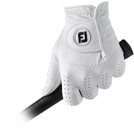 Footjoy CabrettaSof White Pravá ruka S Pánské rukavice Footjoy