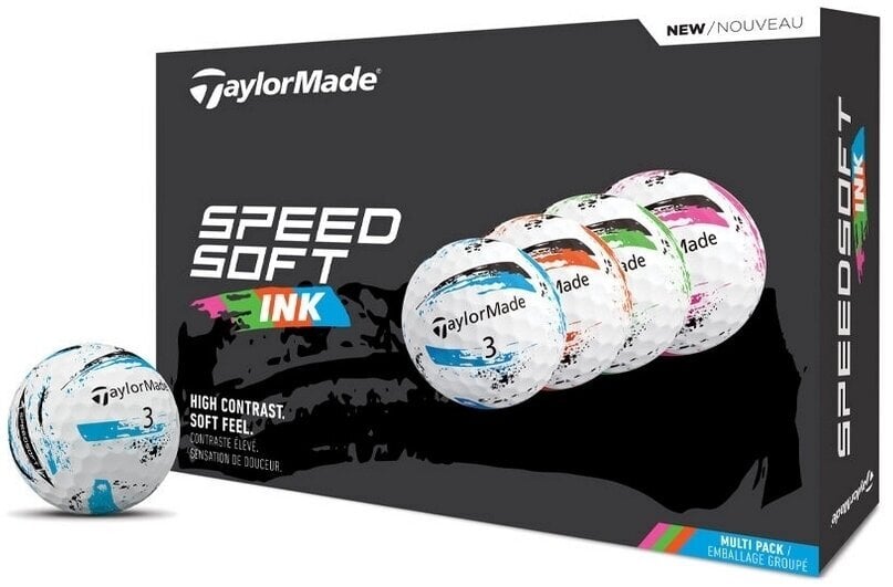 TaylorMade Speed Soft Multi Golfové míčky TaylorMade
