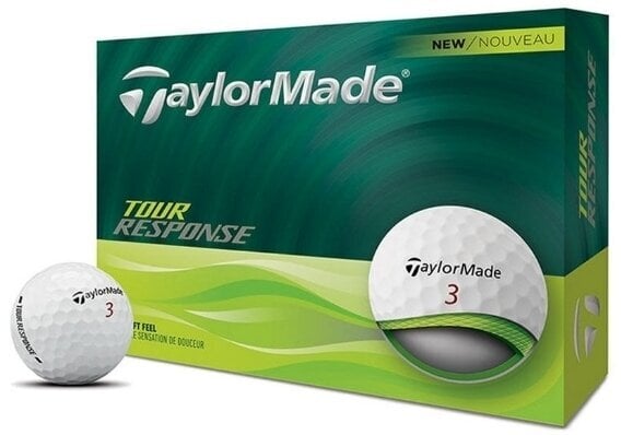 TaylorMade Tour Response White Golfové míčky TaylorMade