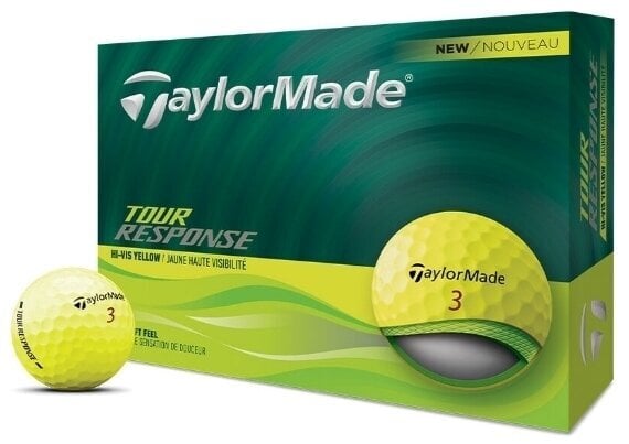 TaylorMade Tour Response Yellow Golfové míčky TaylorMade