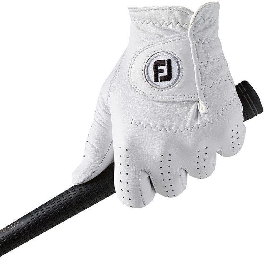 Footjoy CabrettaSof Cadet White Levá ruka L Pánské rukavice Footjoy