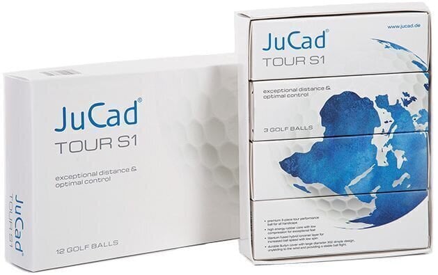 Jucad Tour S1 White Golfové míčky Jucad