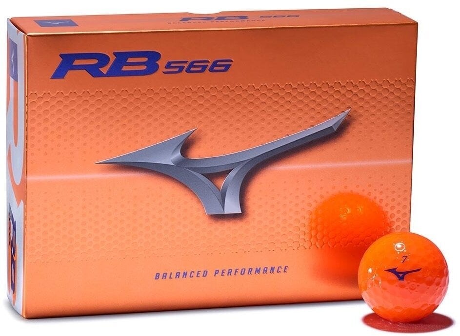Mizuno RB566 Orange Basic Golfové míčky Mizuno
