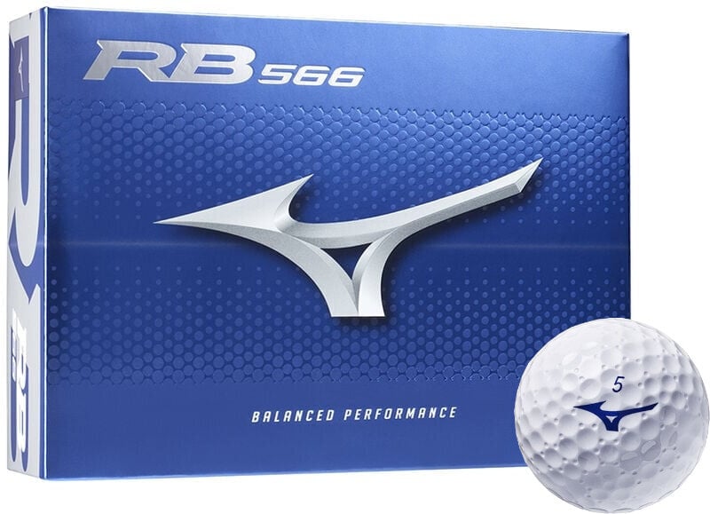 Mizuno RB566 White Basic Golfové míčky Mizuno