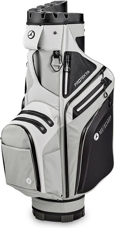 Motocaddy Protekta 2025 White/Grey Cart Bag Motocaddy