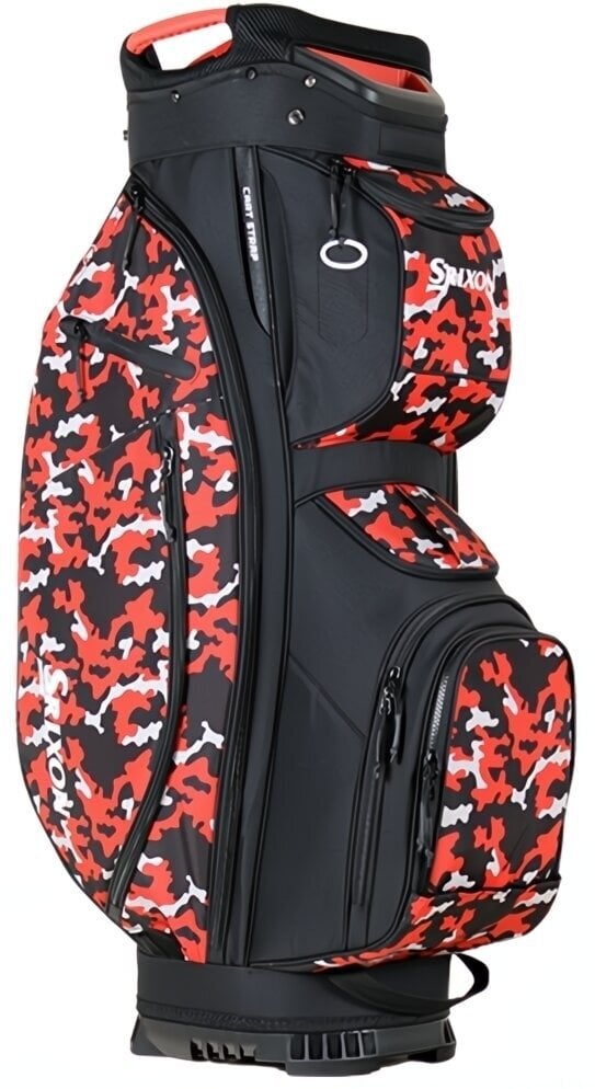 Srixon Premium Black Camo/Red Cart Bag Srixon