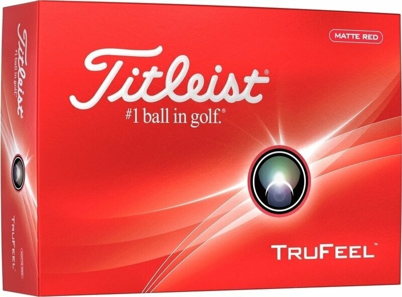 Titleist TruFeel 2024 Red Golfové míčky Titleist
